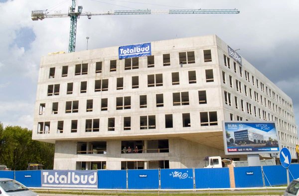 Budowa Witosa Point zakończy się w marcu 2018 r., fot. Totalbud. Budowa Witosa Point zakończy się w marcu 2018 r., fot. Totalbud.