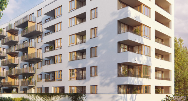 Skanska będzie ubiegać się dla Osiedla Mickiewicza o certyfikat BREEAM, wiz. materiały inwestora Skanska będzie ubiegać się dla Osiedla Mickiewicza o certyfikat BREEAM, wiz. materiały inwestora