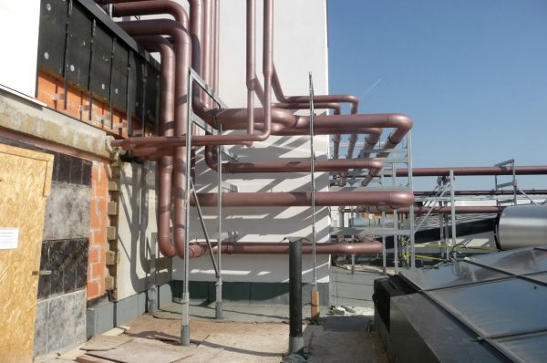 Trwają prace na budowie szpitala pediatrycznego WUM, fot. Imtech Polska Trwają prace na budowie szpitala pediatrycznego WUM, fot. Imtech Polska