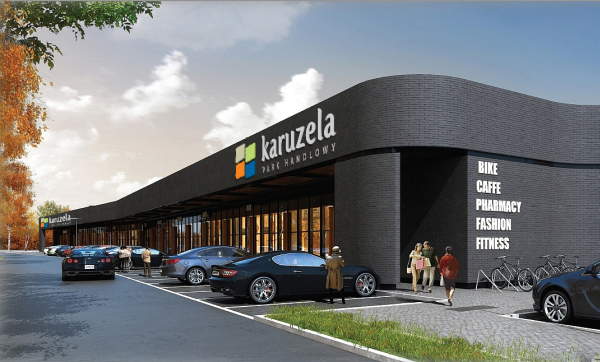 W Piasecznie pod Warszawą powstanie park handlowy Karuzela, wiz. materiały inwestora. W Piasecznie pod Warszawą powstanie park handlowy Karuzela, wiz. materiały inwestora.