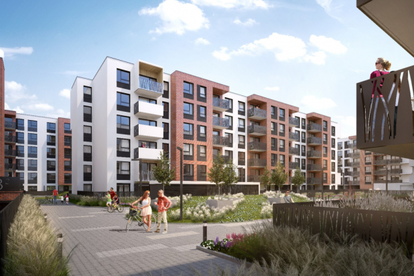 Osiedle Dorzecze Legnickiej we Wrocławiu obejmie docelowo 640 lokali. Osiedle Dorzecze Legnickiej we Wrocławiu obejmie docelowo 640 lokali.