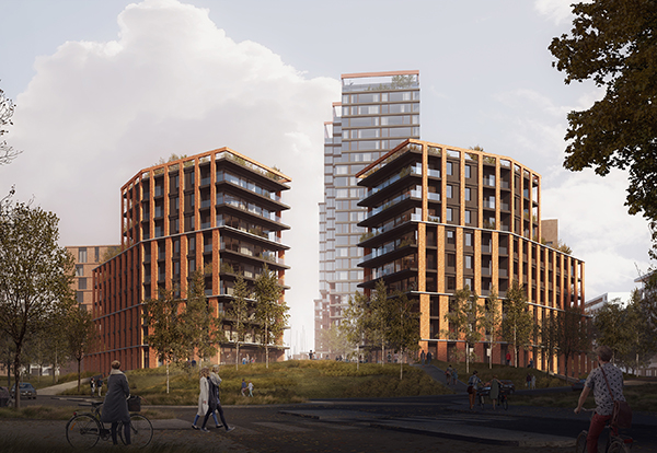 Wrocław - w Porcie Popowice wyrośnie 80 metrowa wieża z ponad 400 mieszkaniami. Wrocław - w Porcie Popowice wyrośnie 80 metrowa wieża z ponad 400 mieszkaniami.