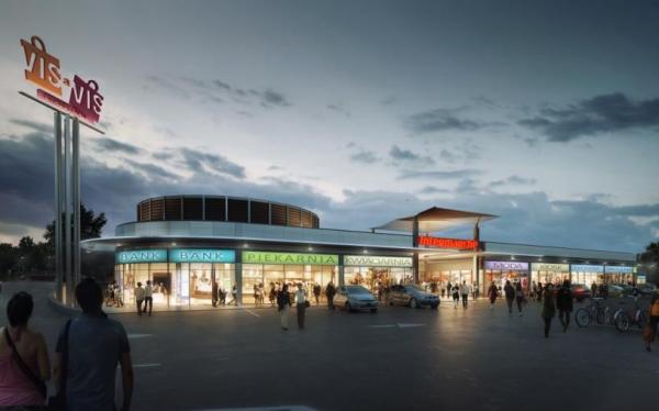 Projekt konceptu handlowego Vis A Vis, wiz. Capital Park Projekt konceptu handlowego Vis A Vis, wiz. Capital Park