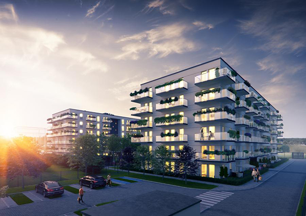 Nowe osiedle PHN powstanie w łódzkiej dzielnicy Polesie. Wykonawcą jest Unibep. Nowe osiedle PHN powstanie w łódzkiej dzielnicy Polesie. Wykonawcą jest Unibep.