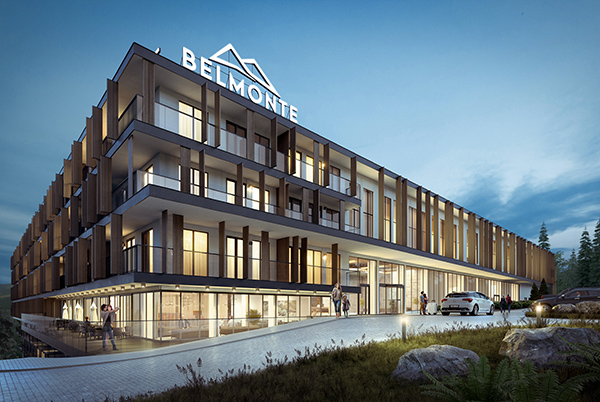 Belmonte Hotel & Resort w Krynicy Zdroju. Belmonte Hotel & Resort w Krynicy Zdroju.