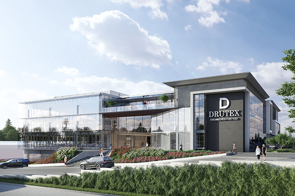 Drutex buduje w Bytowie nowy biurowiec. Wykonawcą inwestycji jest Pekabex. Drutex buduje w Bytowie nowy biurowiec. Wykonawcą inwestycji jest Pekabex.