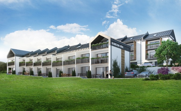 Oddanie II etapu planowane jest na koniec 2019 roku. Wiz. Apartamenty Słoneczna Góra, Forteinwest Oddanie II etapu planowane jest na koniec 2019 roku. Wiz. Apartamenty Słoneczna Góra, Forteinwest