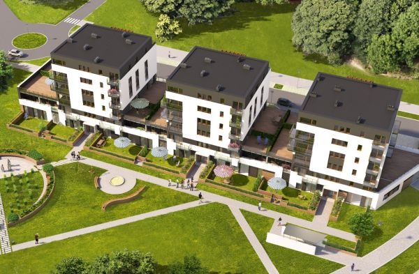 I etap poznańskiej inwestycji Nowe Ogrody, fot. Proxin Ogrody I etap poznańskiej inwestycji Nowe Ogrody, fot. Proxin Ogrody