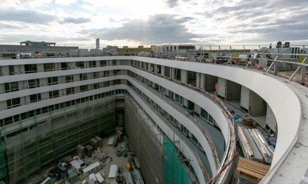 Aktualnie większość prac na budowie OVO Wrocław to wykończenie wnętrz, fot. materiały inwestora. Aktualnie większość prac na budowie OVO Wrocław to wykończenie wnętrz, fot. materiały inwestora.