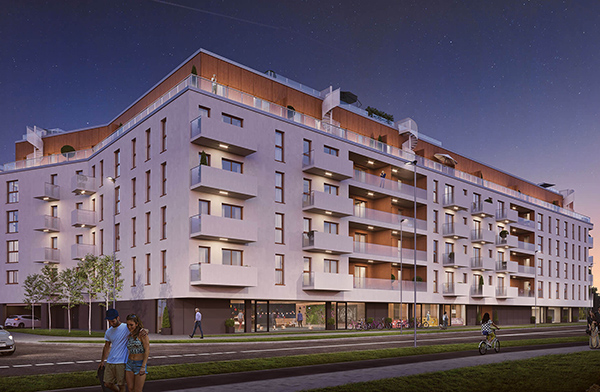 W ramach Soleil de Malta w Poznaniu powstanie 318 mieszkań. W ramach Soleil de Malta w Poznaniu powstanie 318 mieszkań.