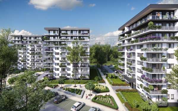 Łączna wartość osiedla Narutowicza Residence w Łodzi to około 115 mln zł, wiz. Tree Development Group Łączna wartość osiedla Narutowicza Residence w Łodzi to około 115 mln zł, wiz. Tree Development Group