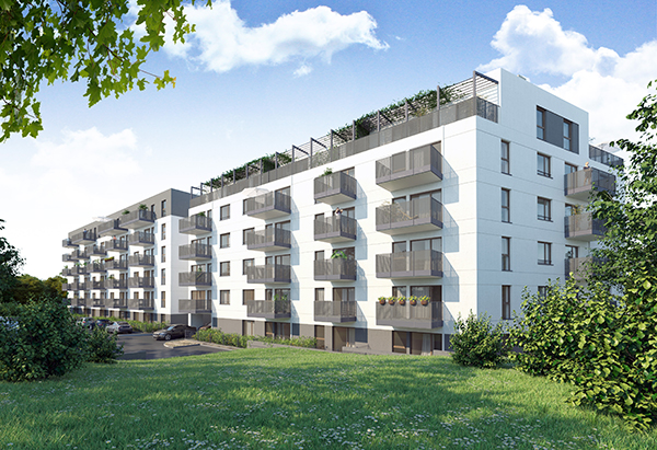 Warszawskie osiedle Foret - planowany projekt Bouygues Immobilier. Wiz. materiały inwestora. Warszawskie osiedle Foret - planowany projekt Bouygues Immobilier. Wiz. materiały inwestora.