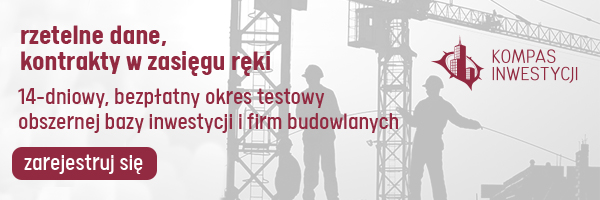 Zarejestruj się na bezpłatny, 14-dniowy okres testowy bazy projektów i firm budowlanych. Zarejestruj się na bezpłatny, 14-dniowy okres testowy bazy projektów i firm budowlanych.
