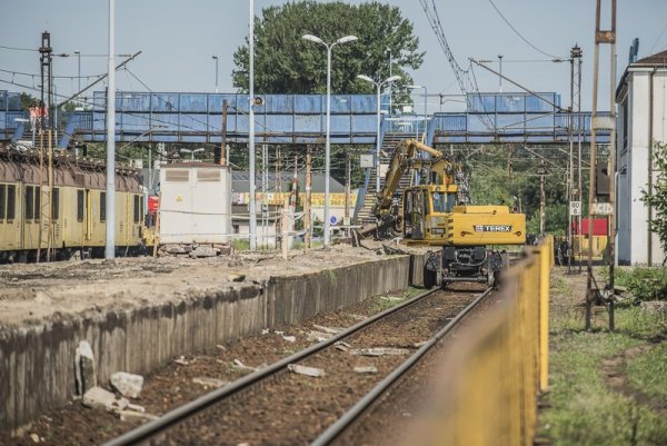 Modernizacja linii E20, fot. PKP PLK.